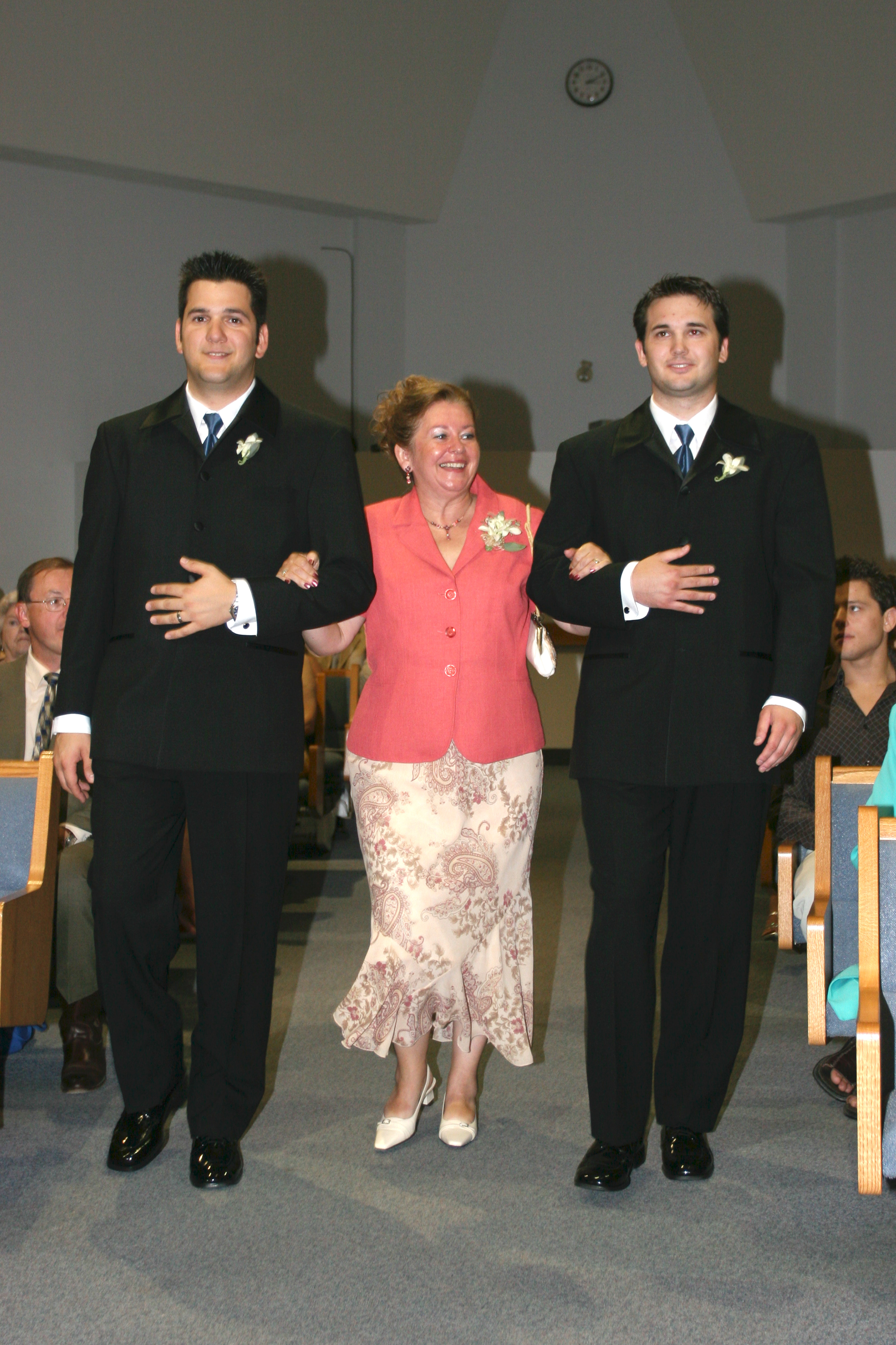 Mother of the bride and groomsmen