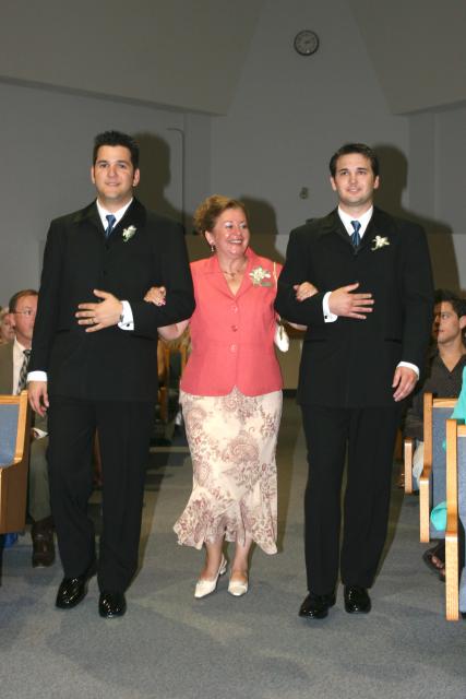 Mother of the bride and groomsmen